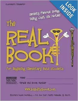 The Real Book for Beginning Elementary Band Students (Clarinet